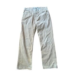 Vintage Gap 1969 Chino Pants Mens 36x30 Brown Tan Cotton Corduroy Standard